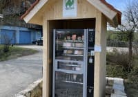 Automat oder Verkaufsstand von Berglers Biohof