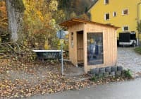 Automat oder Verkaufsstand von Wandertanke