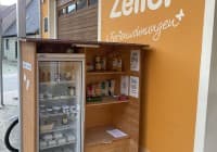 Automat oder Verkaufsstand von Bauernladen Zeller