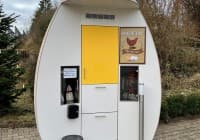 Automat oder Verkaufsstand von Eierschrank